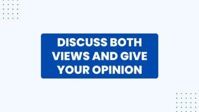 Discuss both views and give your opinion