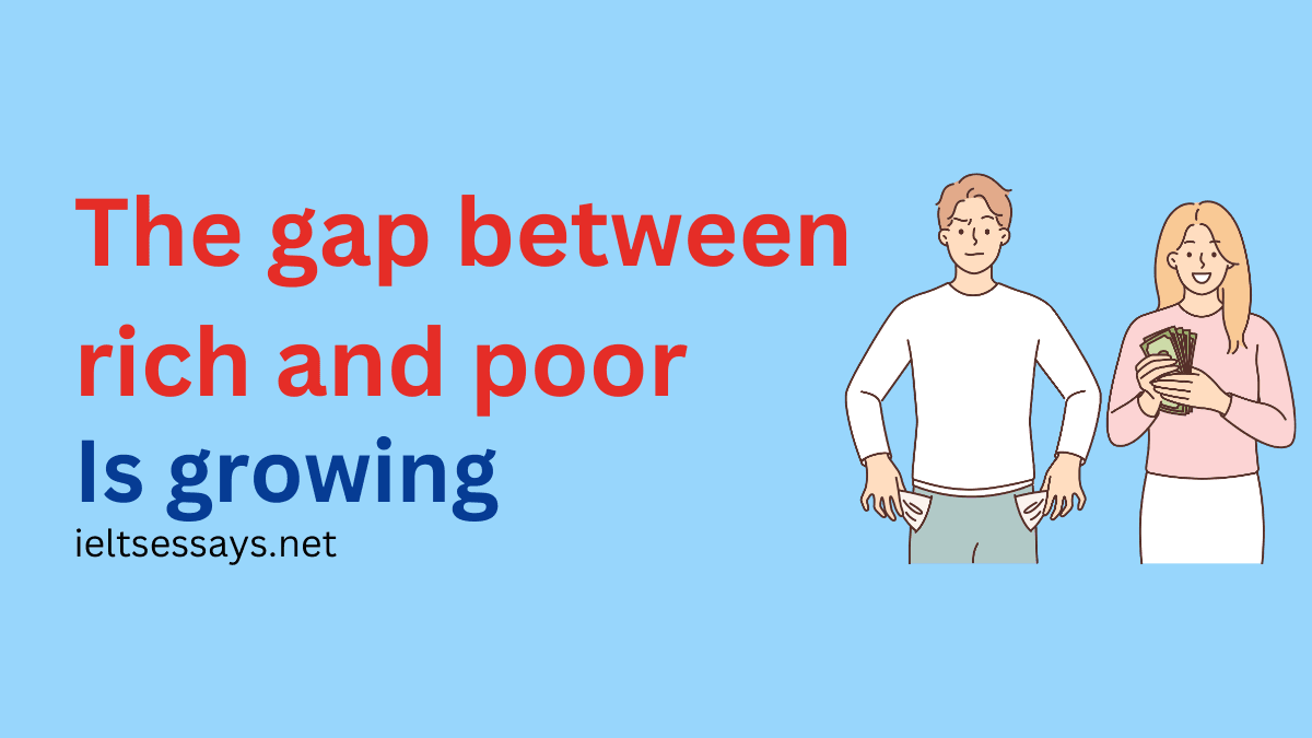 gap between rich and poor