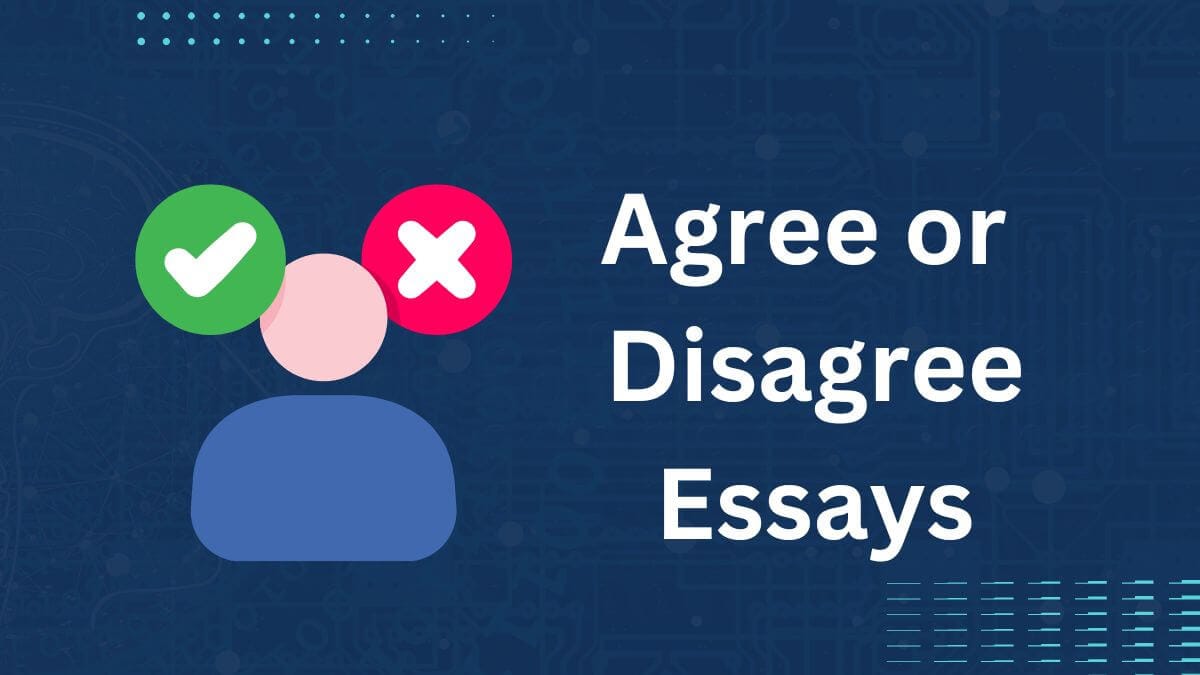 agree or disagree essay sample 2024