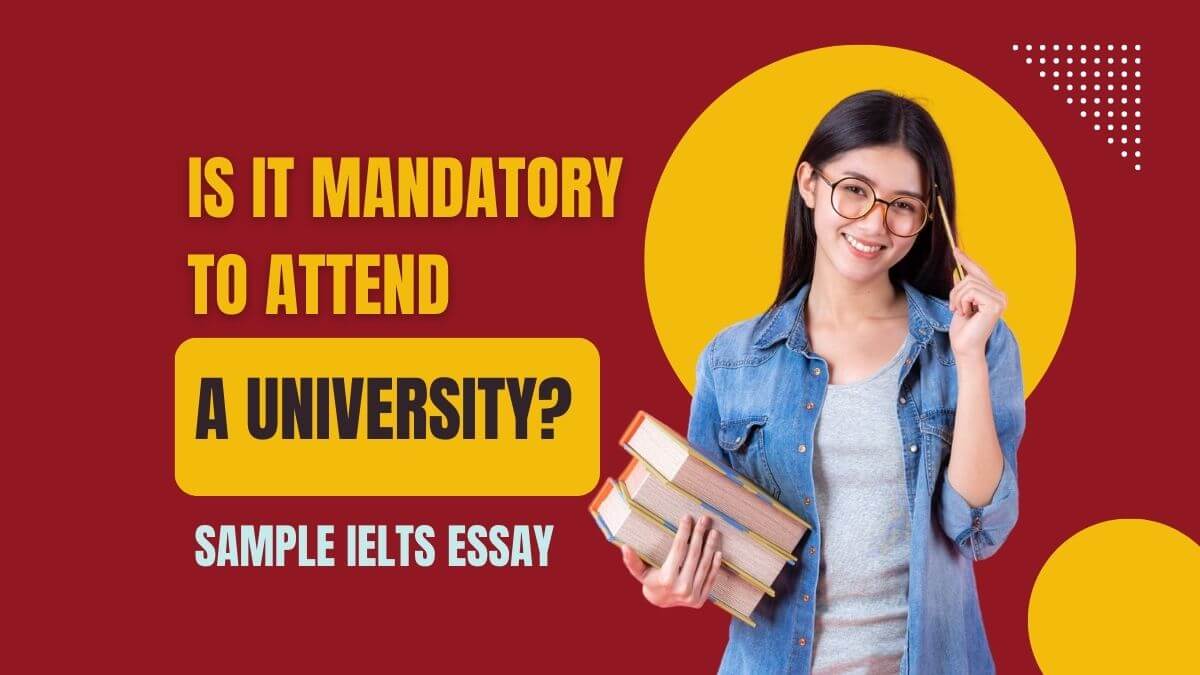 attending a university