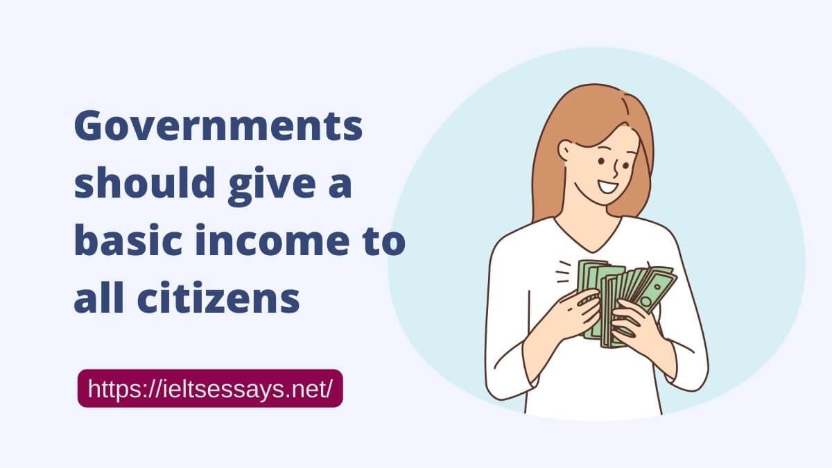 basic income to all citizens