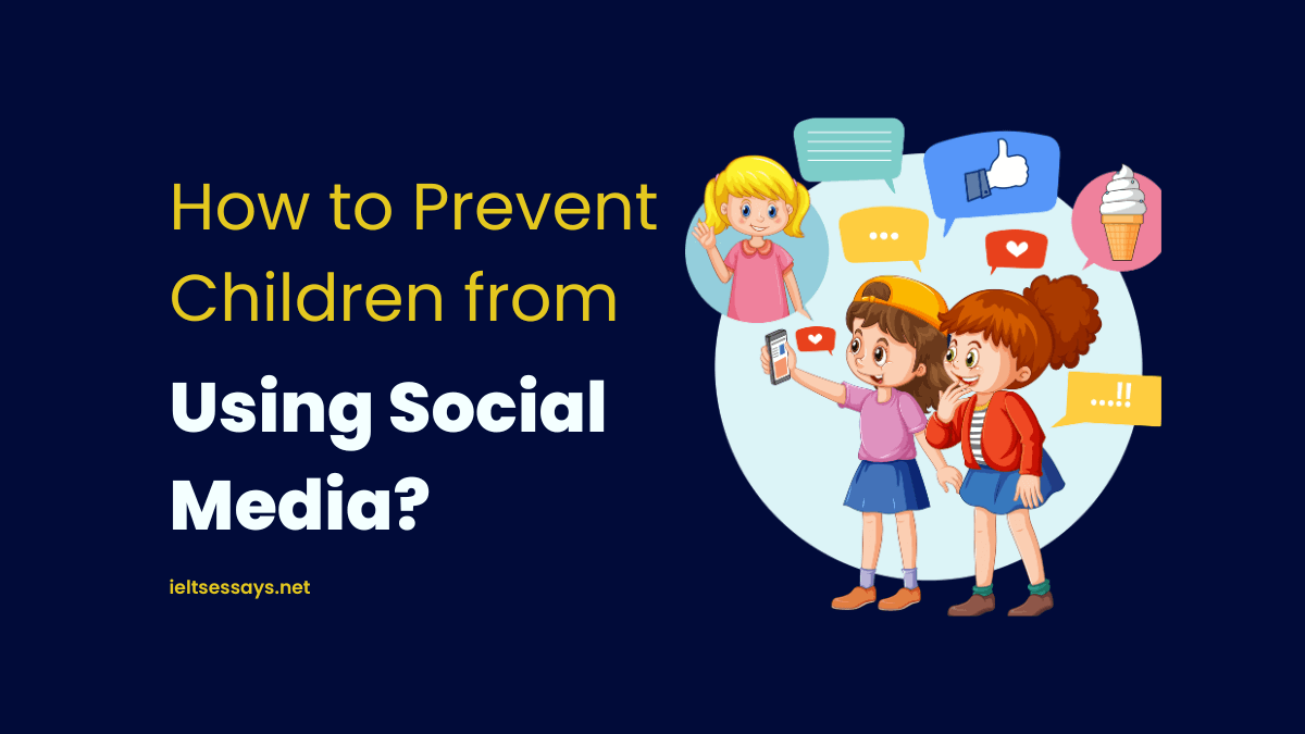 children using social media