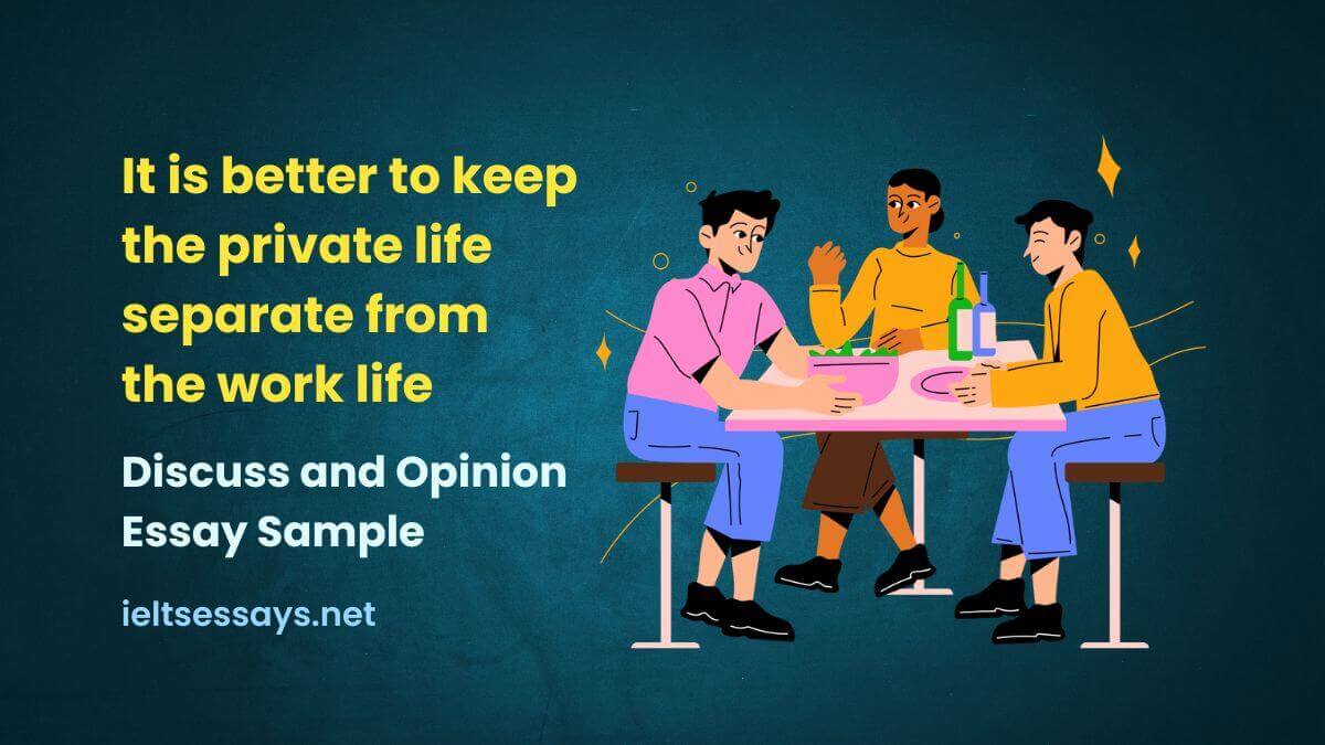 keep private life separate from work