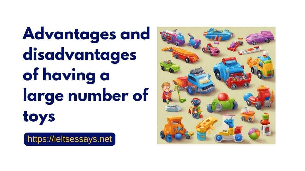 large number of toys