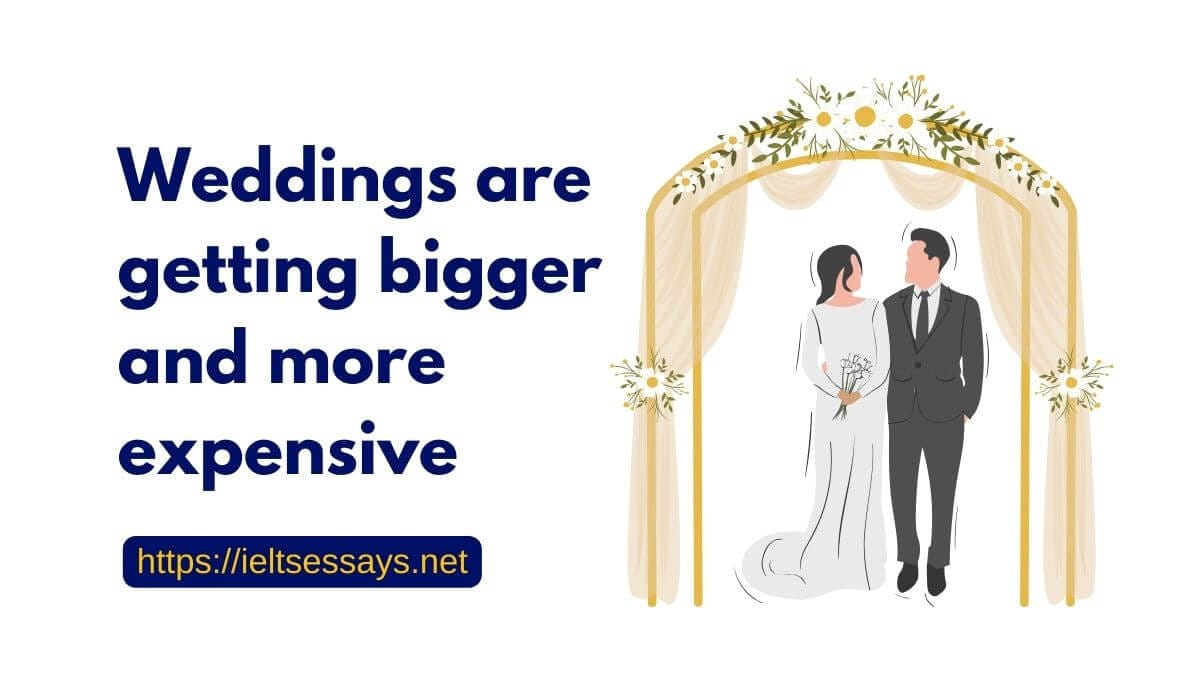 weddings are getting expensive